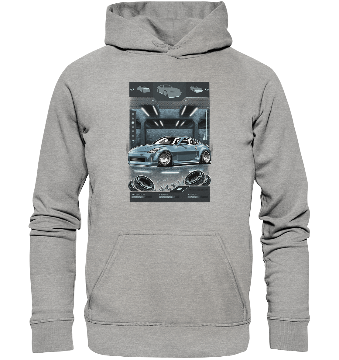 Underground Nissan 350Z - Basic Unisex Hoodie - MotoMerch.de