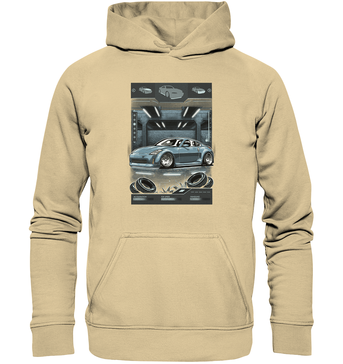 Underground Nissan 350Z - Basic Unisex Hoodie - MotoMerch.de