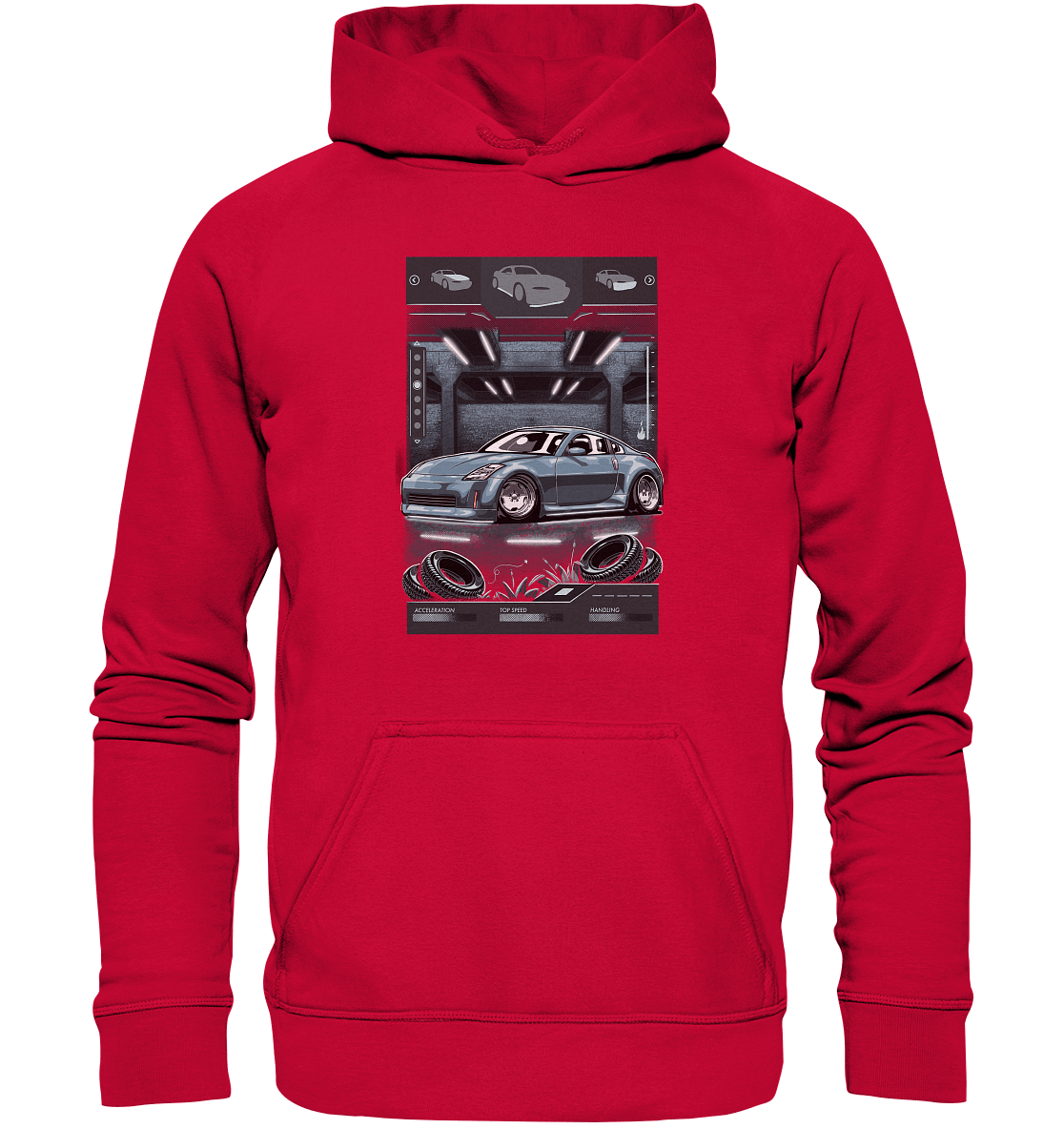 Underground Nissan 350Z - Basic Unisex Hoodie - MotoMerch.de