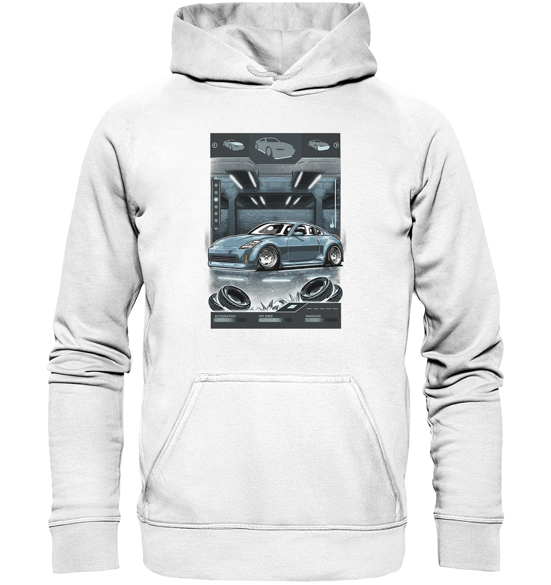 Underground Nissan 350Z - Basic Unisex Hoodie - MotoMerch.de