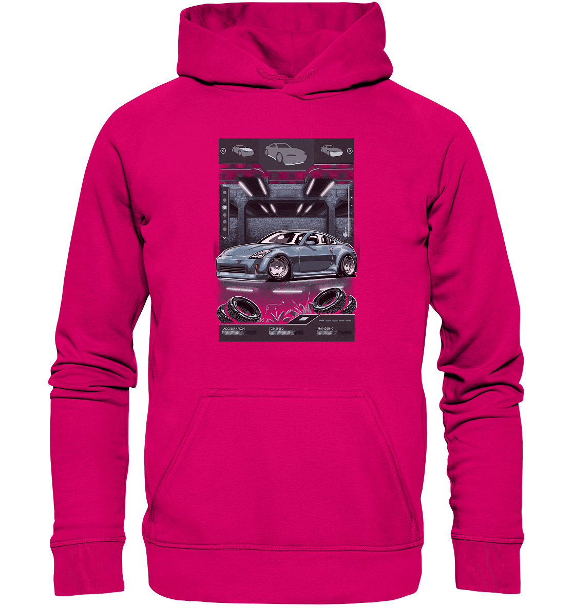 Underground Nissan 350Z - Basic Unisex Hoodie - MotoMerch.de