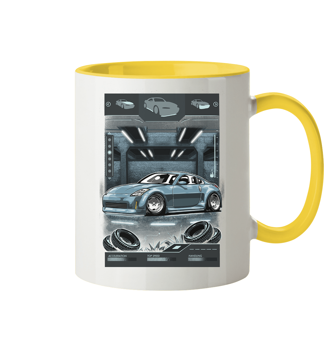 Underground Nissan 350Z - Tasse zweifarbig - MotoMerch.de