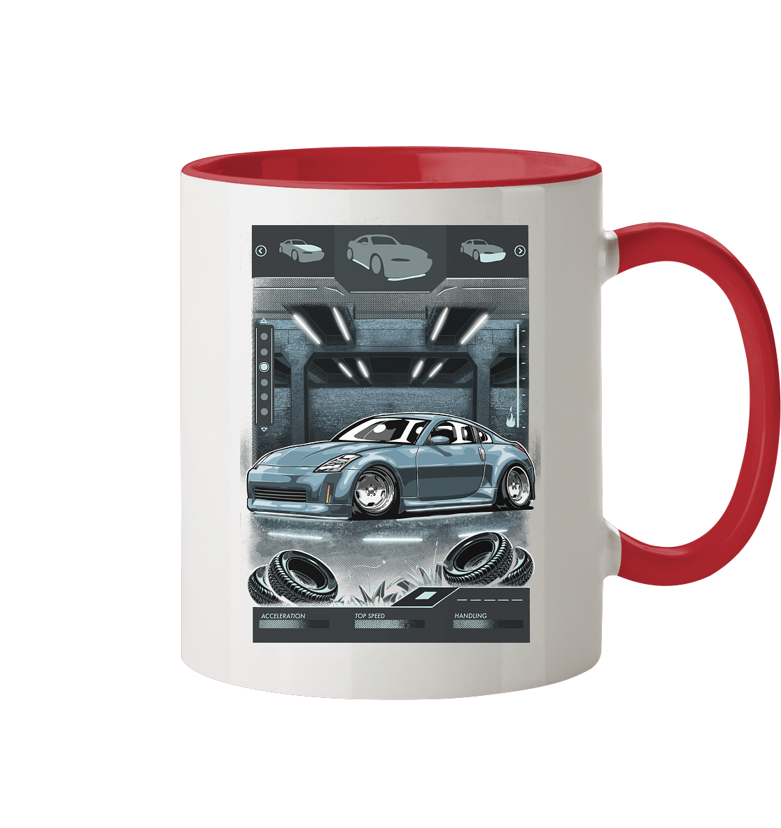 Underground Nissan 350Z - Tasse zweifarbig - MotoMerch.de