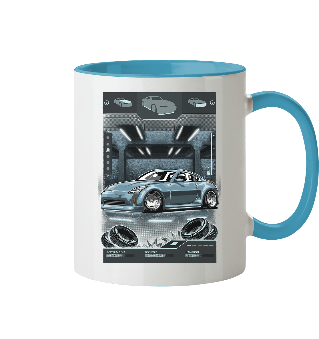 Underground Nissan 350Z - Tasse zweifarbig - MotoMerch.de