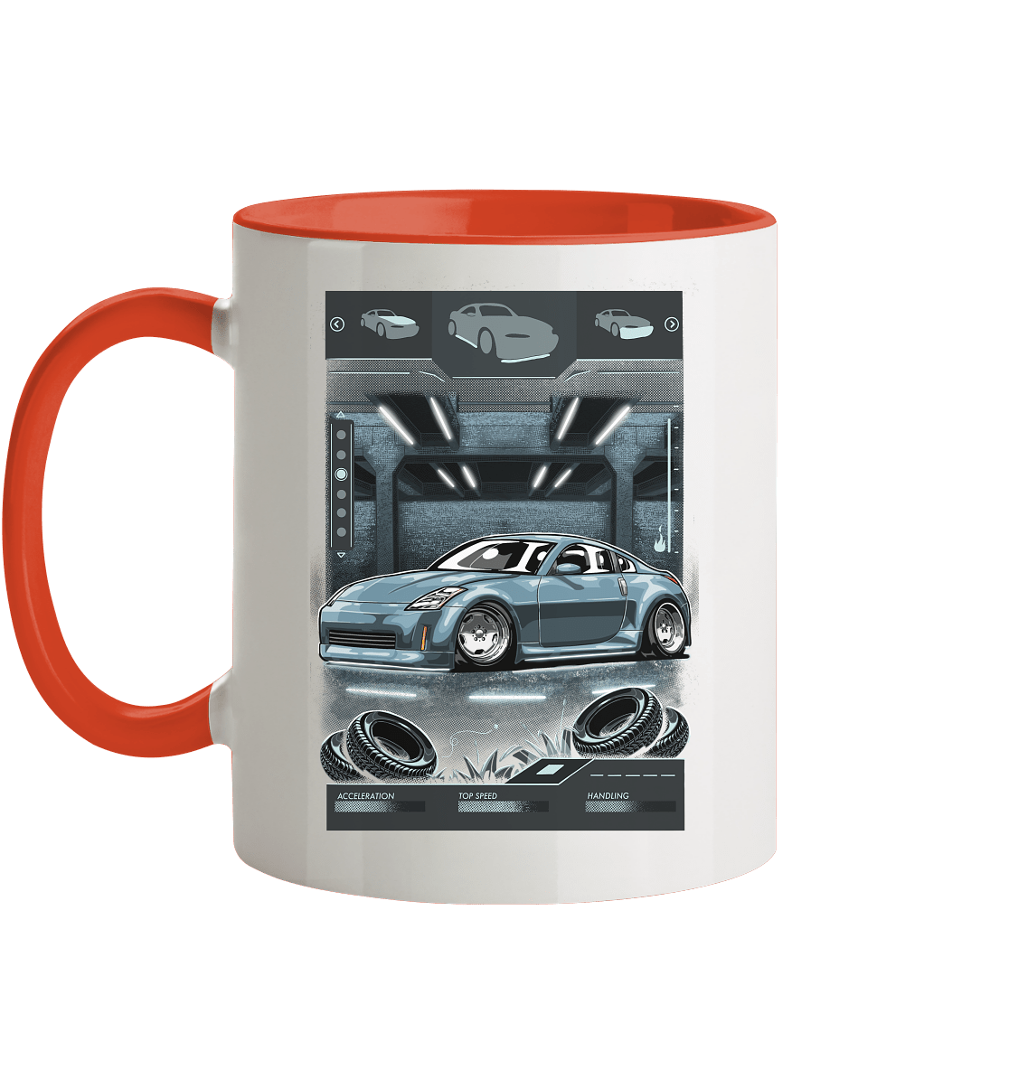 Underground Nissan 350Z - Tasse zweifarbig - MotoMerch.de