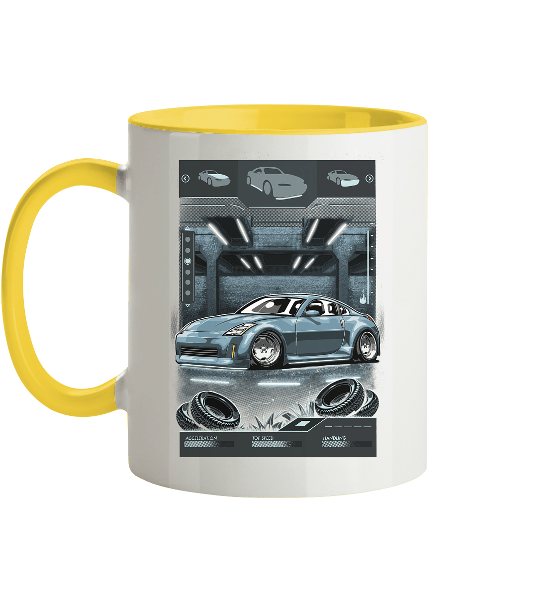 Underground Nissan 350Z - Tasse zweifarbig - MotoMerch.de