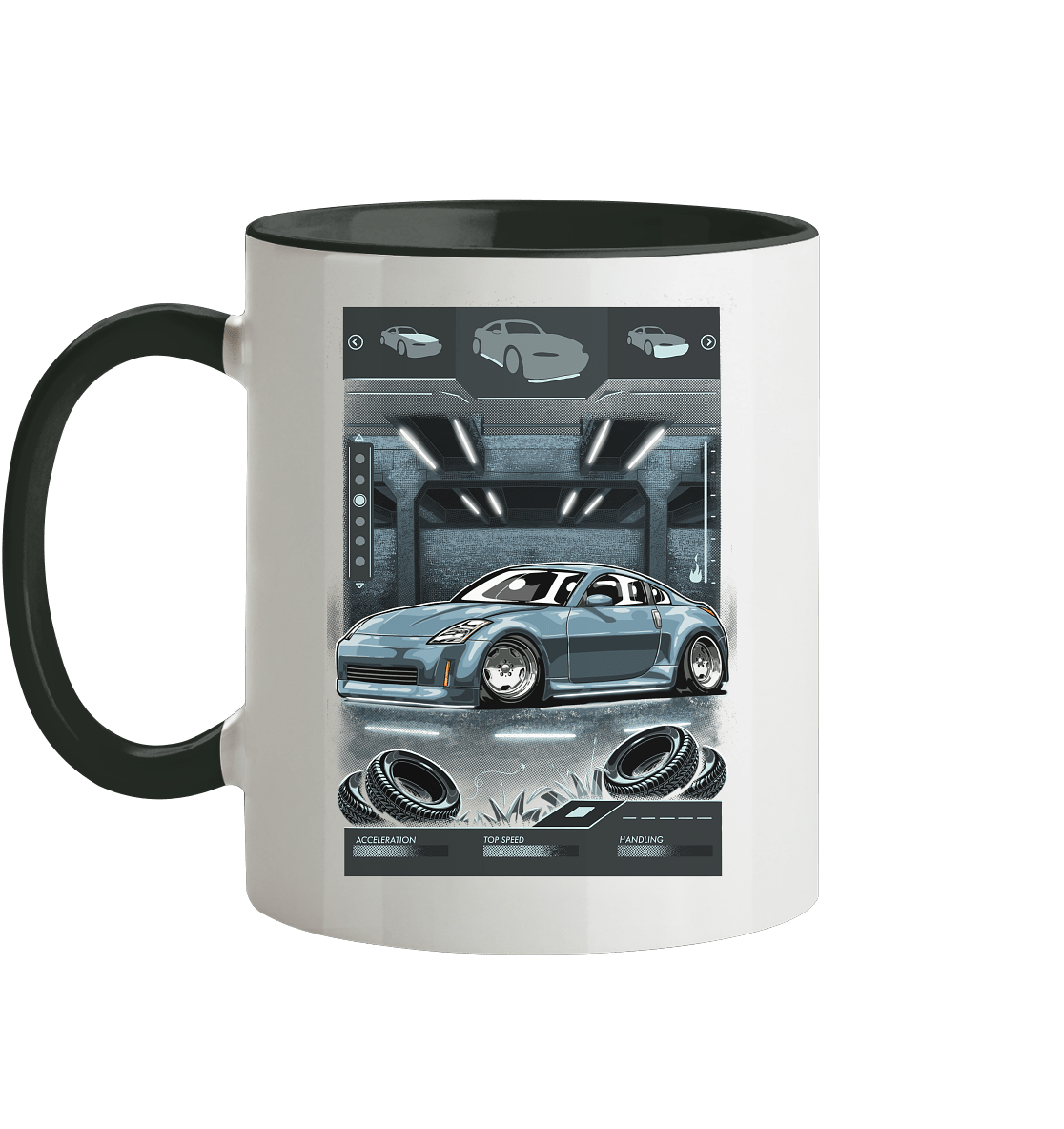 Underground Nissan 350Z - Tasse zweifarbig - MotoMerch.de