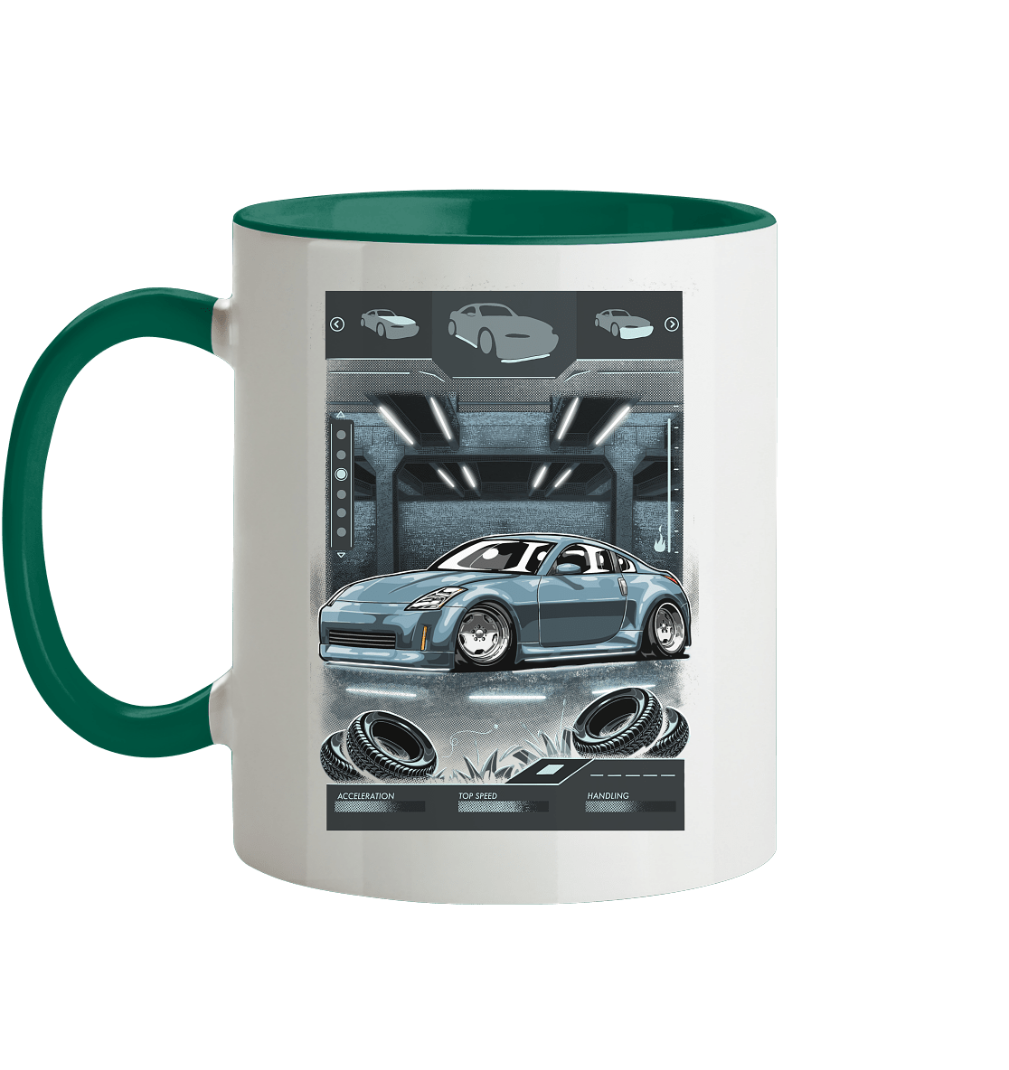 Underground Nissan 350Z - Tasse zweifarbig - MotoMerch.de