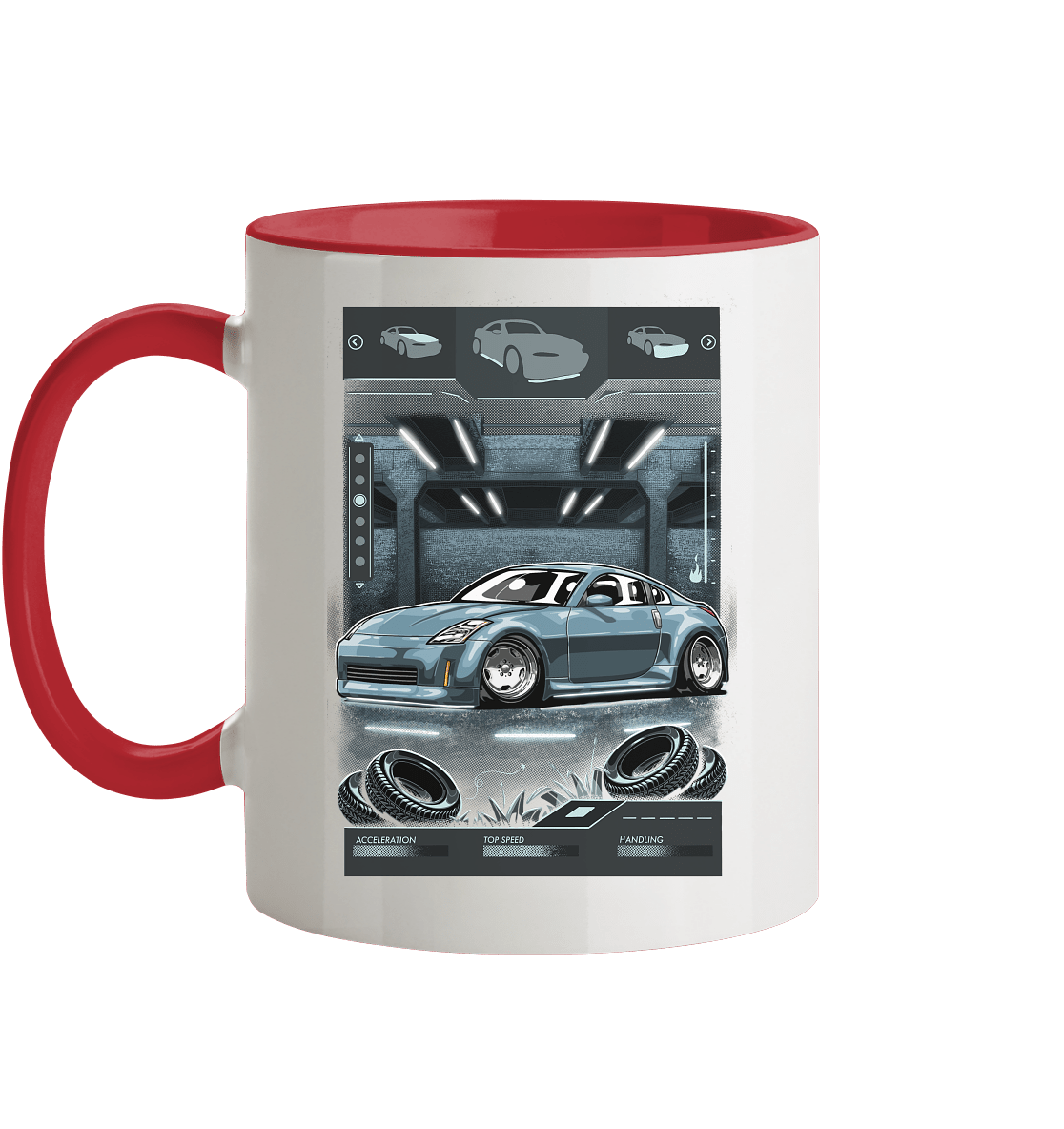 Underground Nissan 350Z - Tasse zweifarbig - MotoMerch.de
