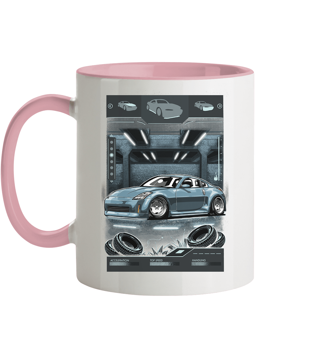 Underground Nissan 350Z - Tasse zweifarbig - MotoMerch.de
