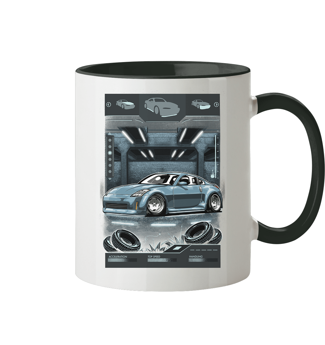 Underground Nissan 350Z - Tasse zweifarbig - MotoMerch.de