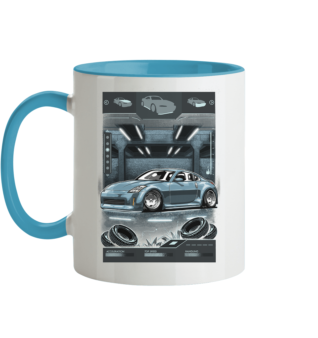 Underground Nissan 350Z - Tasse zweifarbig - MotoMerch.de