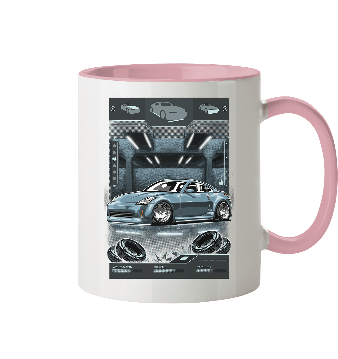 Underground Nissan 350Z - Tasse zweifarbig - MotoMerch.de