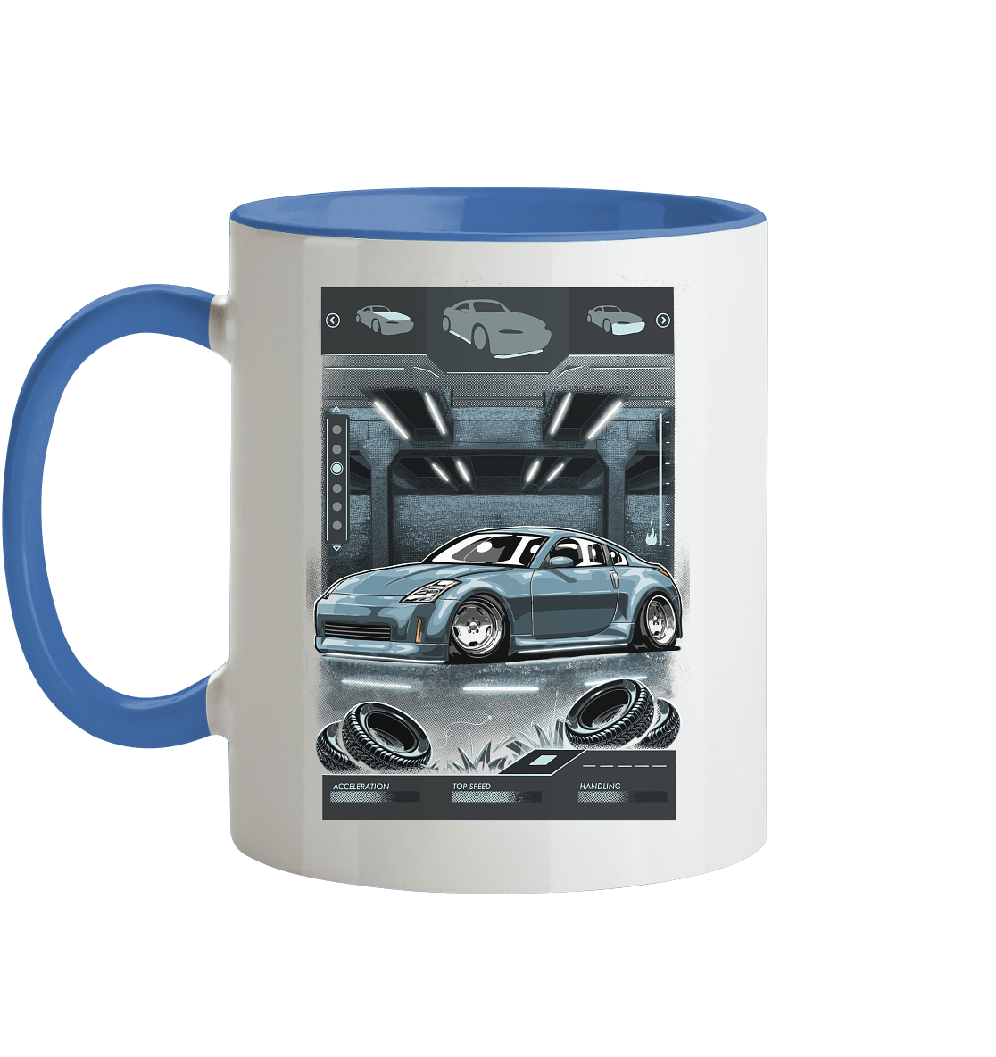 Underground Nissan 350Z - Tasse zweifarbig - MotoMerch.de
