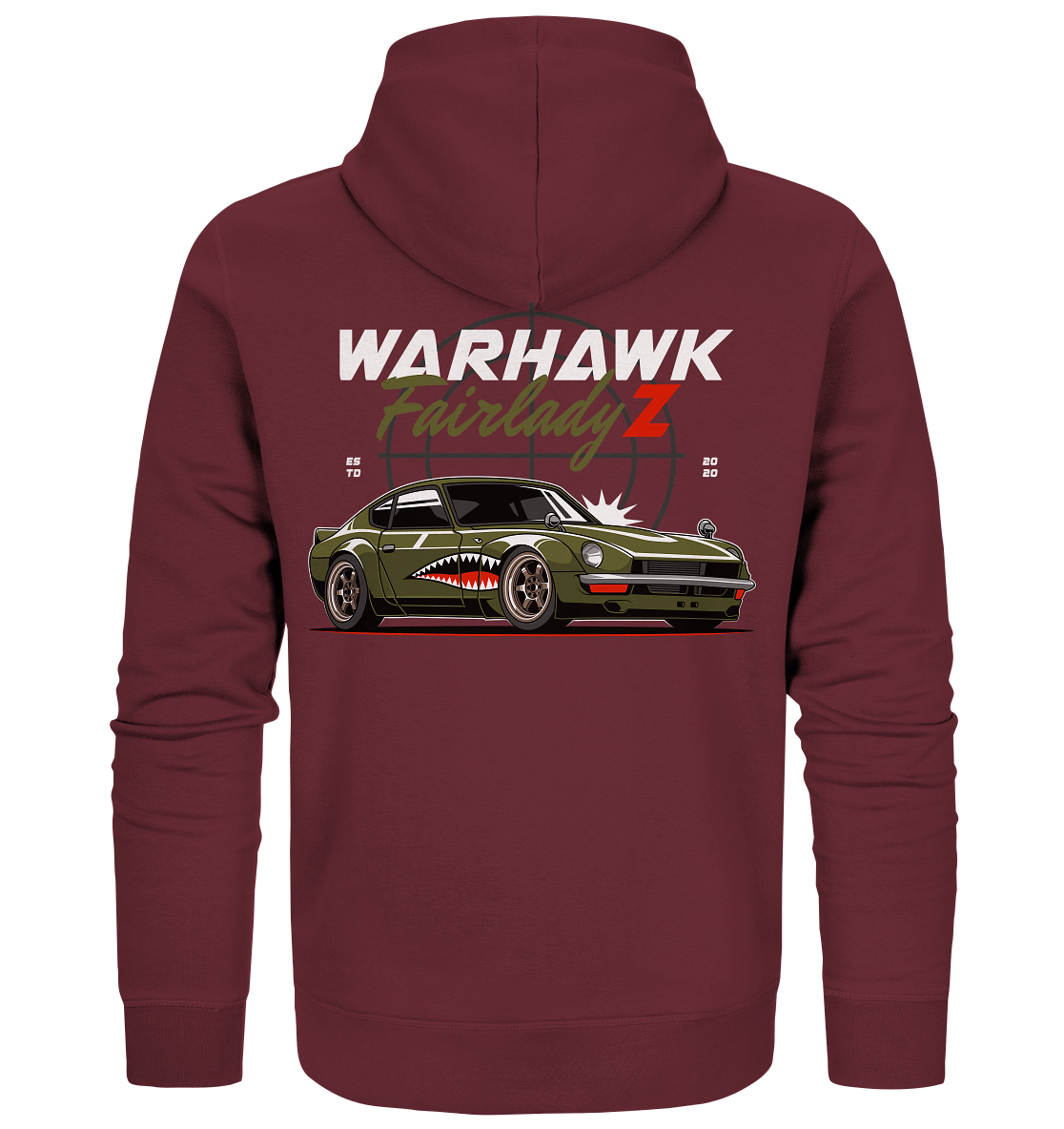 Warhawk 240Z - Organic Zipper - MotoMerch.de