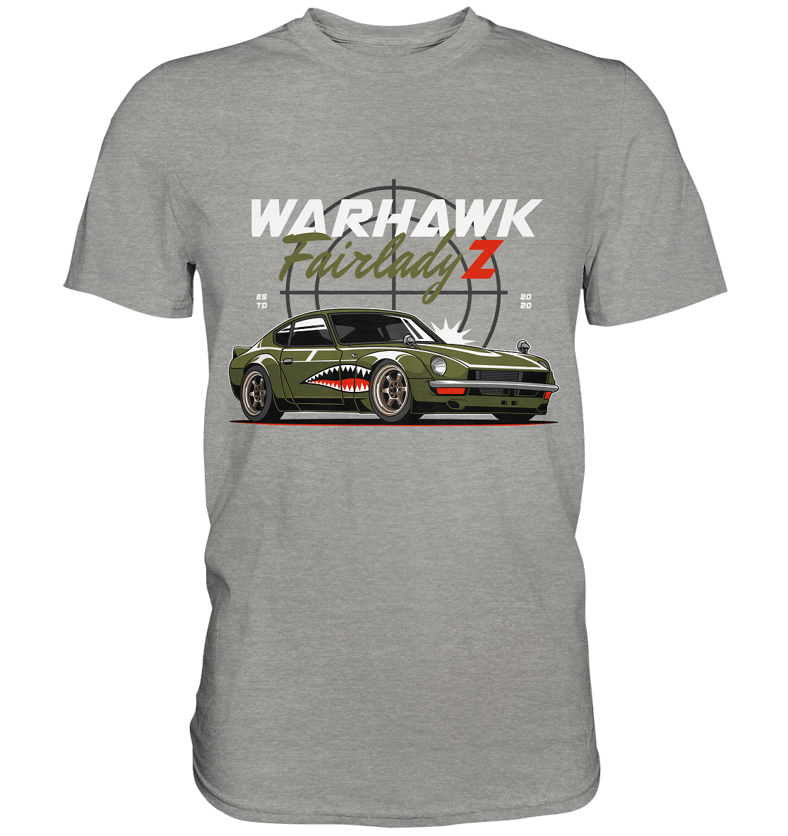Warhawk 240Z - Premium Shirt - MotoMerch.de