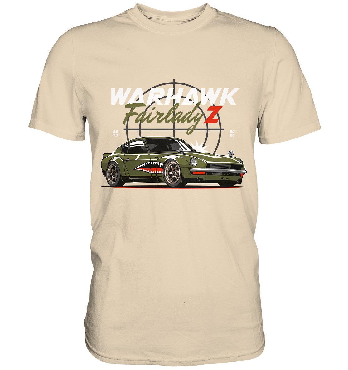 Warhawk 240Z - Premium Shirt - MotoMerch.de