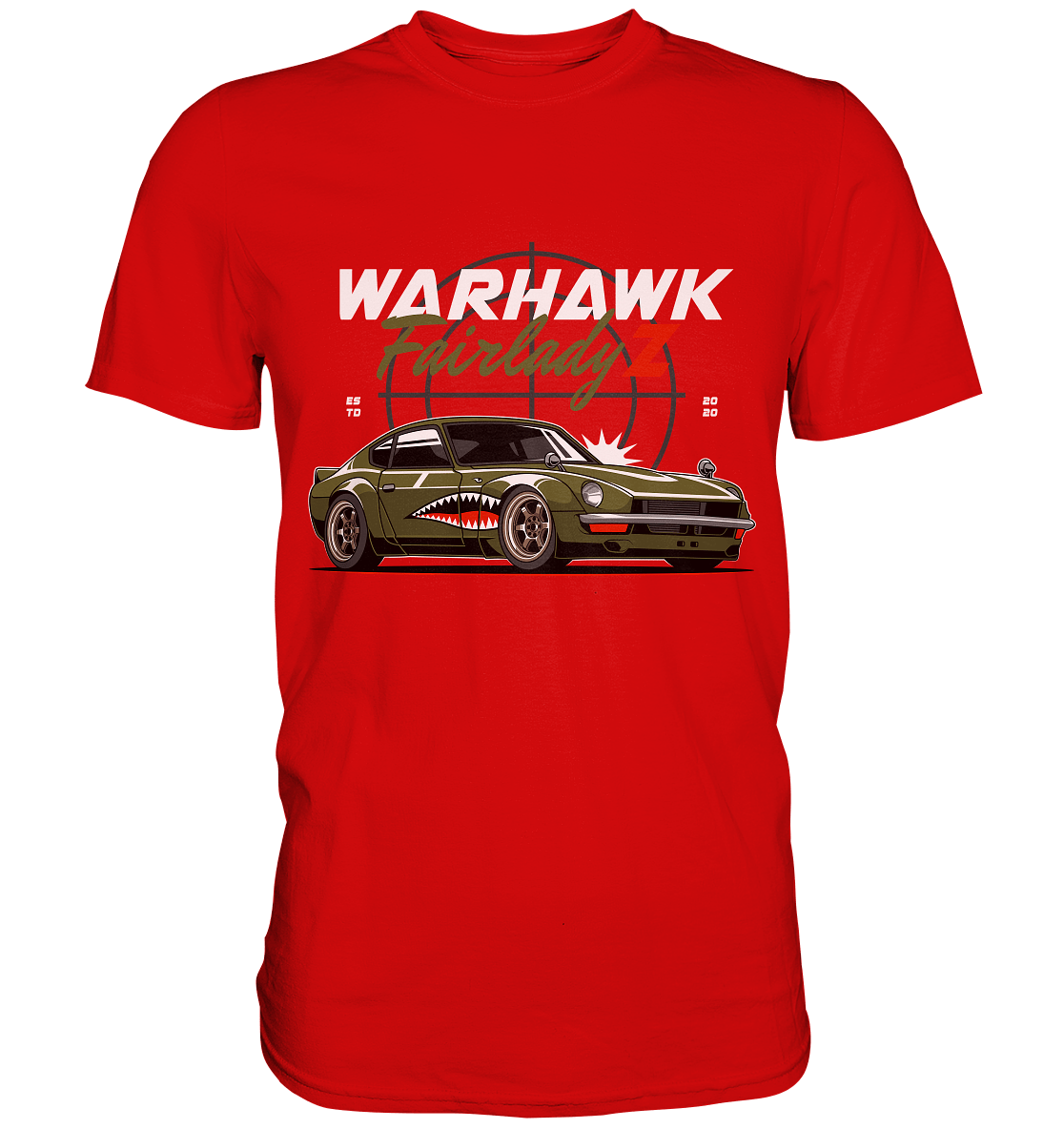 Warhawk 240Z - Premium Shirt - MotoMerch.de