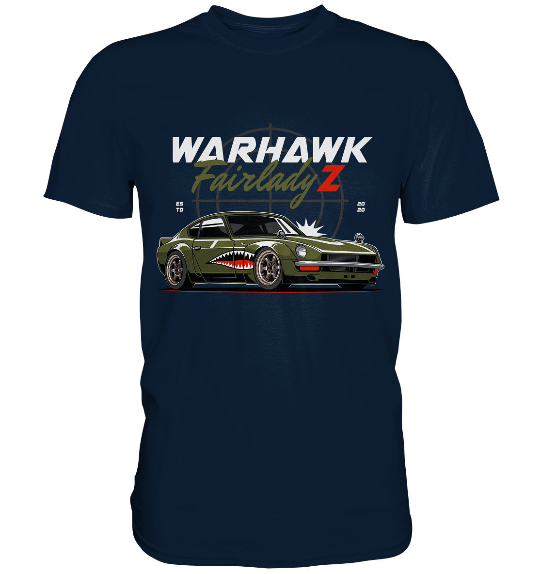 Warhawk 240Z - Premium Shirt - MotoMerch.de