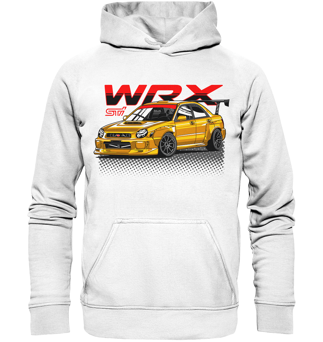 Widebody Bugeye WRX STI - Basic Unisex Hoodie - MotoMerch.de