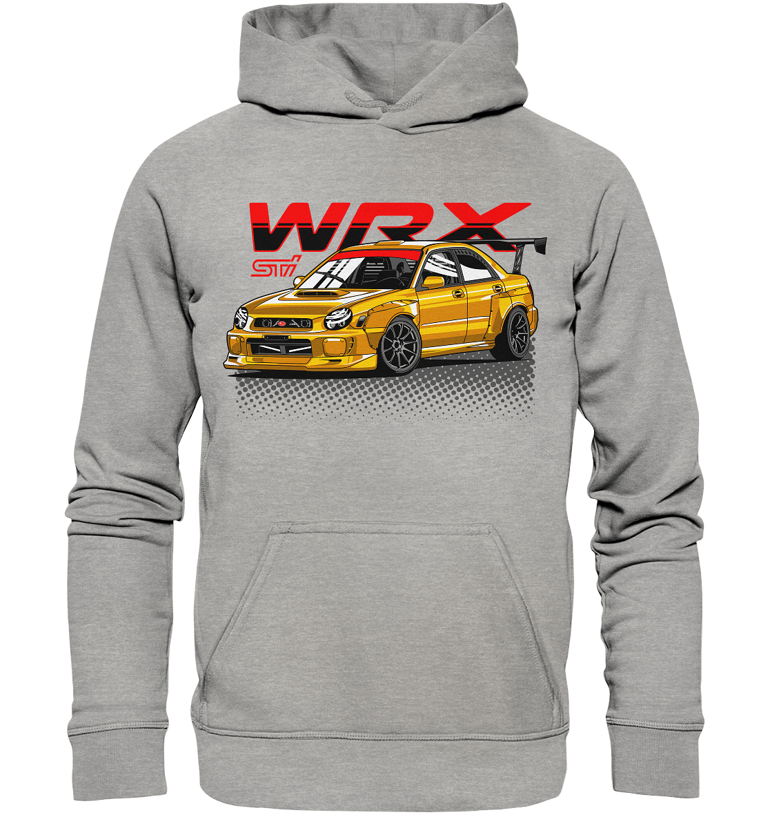 Widebody Bugeye WRX STI - Basic Unisex Hoodie - MotoMerch.de
