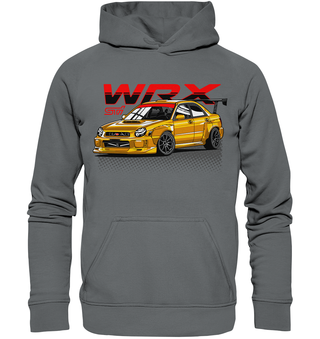 Widebody Bugeye WRX STI - Basic Unisex Hoodie - MotoMerch.de