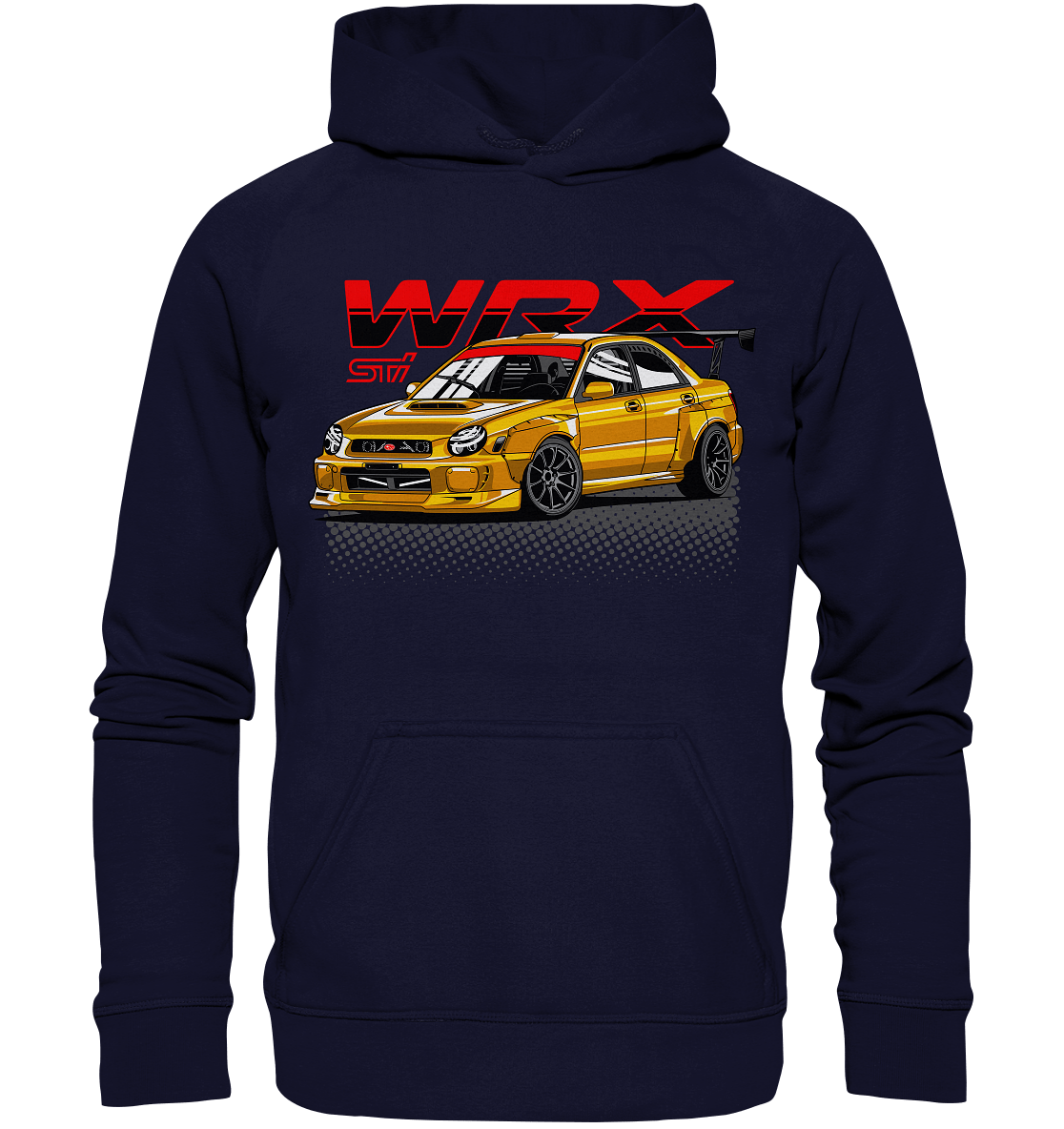 Widebody Bugeye WRX STI - Basic Unisex Hoodie - MotoMerch.de