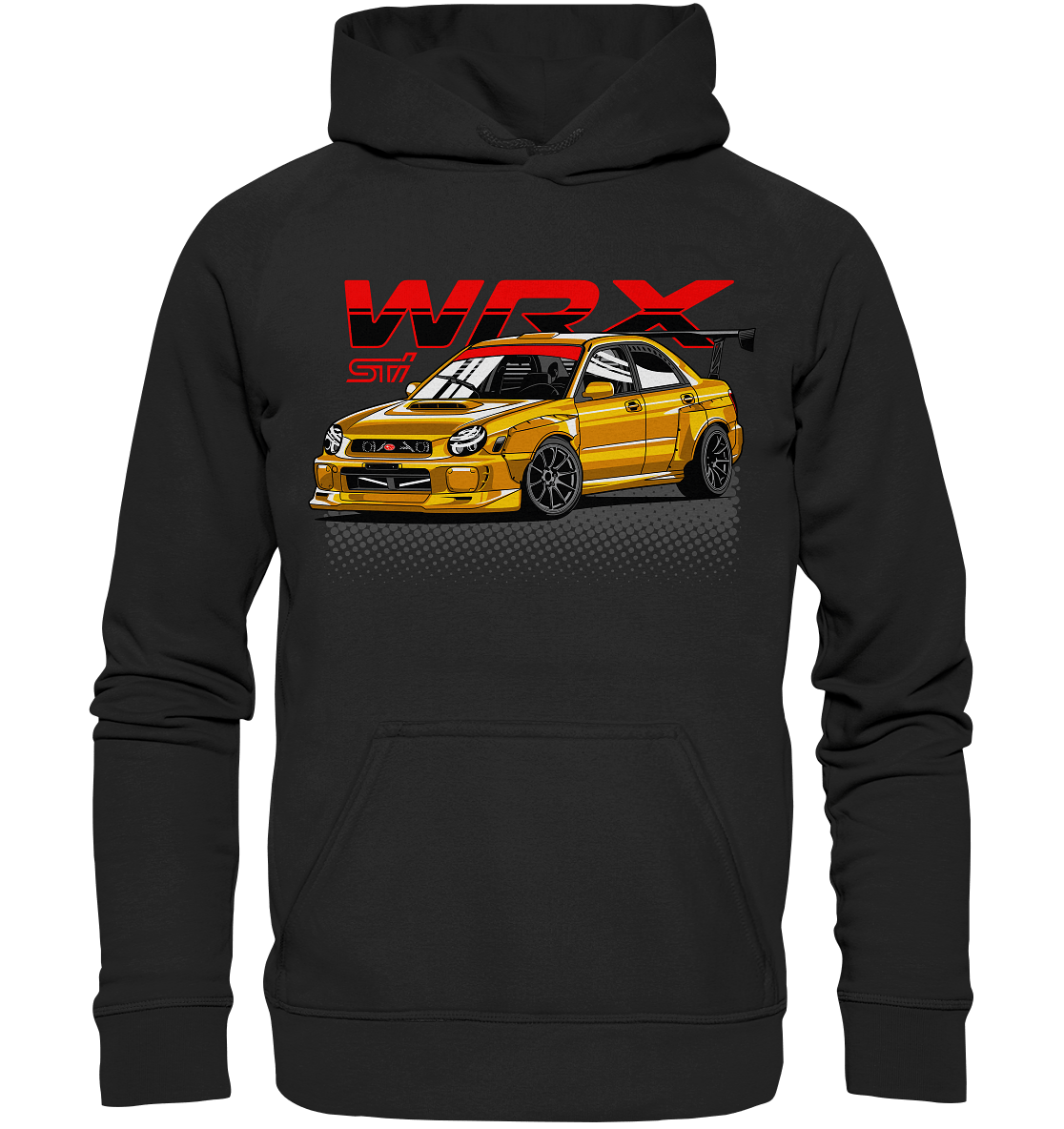 Widebody Bugeye WRX STI - Basic Unisex Hoodie - MotoMerch.de