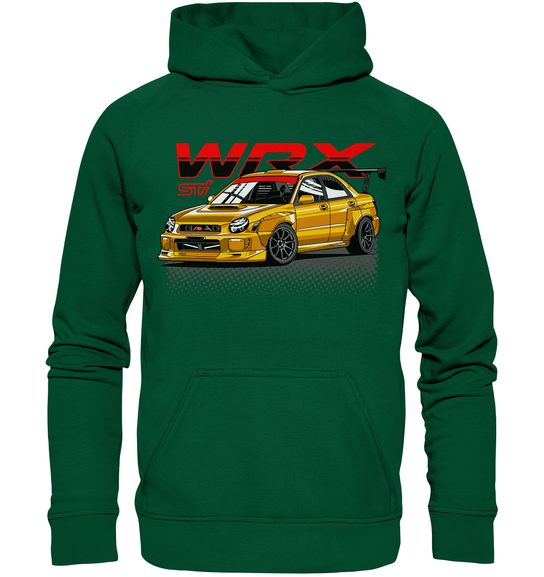 Widebody Bugeye WRX STI - Basic Unisex Hoodie - MotoMerch.de