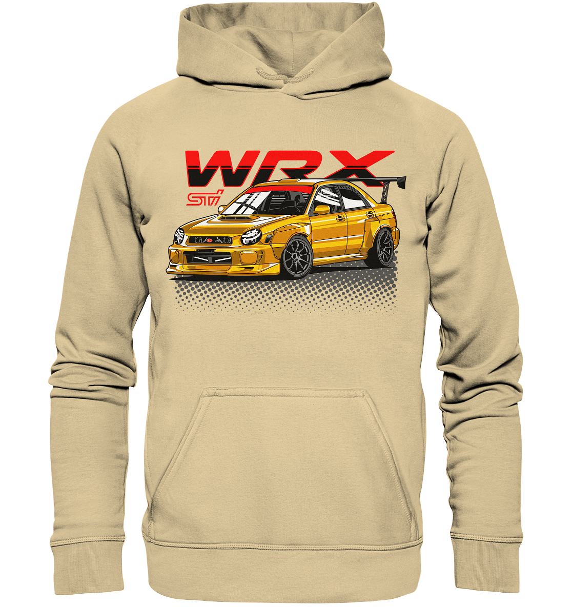 Widebody Bugeye WRX STI - Basic Unisex Hoodie - MotoMerch.de