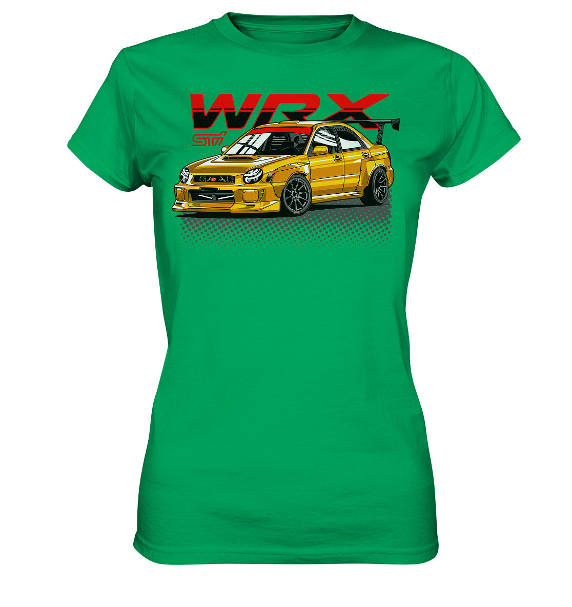 Widebody Bugeye WRX STI - Ladies Premium Shirt - MotoMerch.de