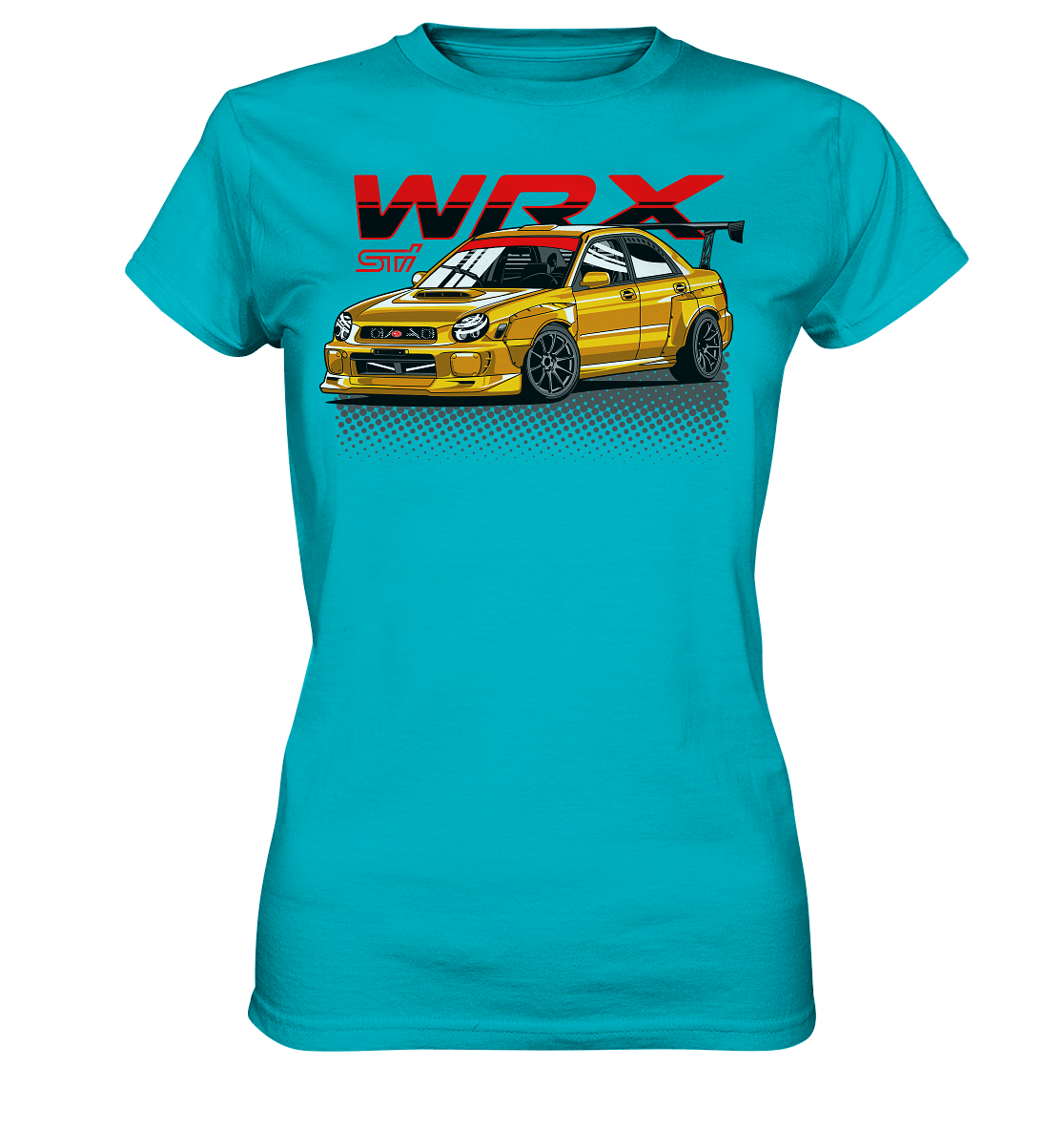 Widebody Bugeye WRX STI - Ladies Premium Shirt - MotoMerch.de