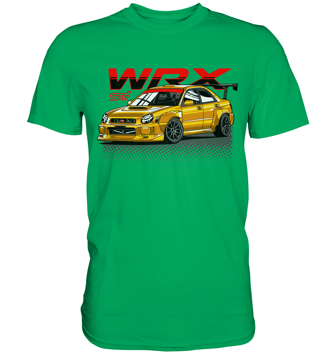 Widebody Bugeye WRX STI - Premium Shirt - MotoMerch.de