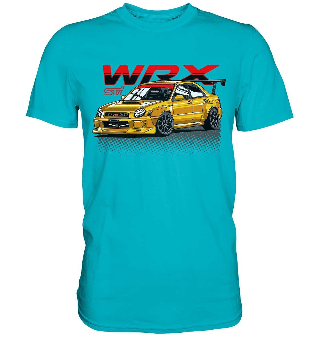 Widebody Bugeye WRX STI - Premium Shirt - MotoMerch.de
