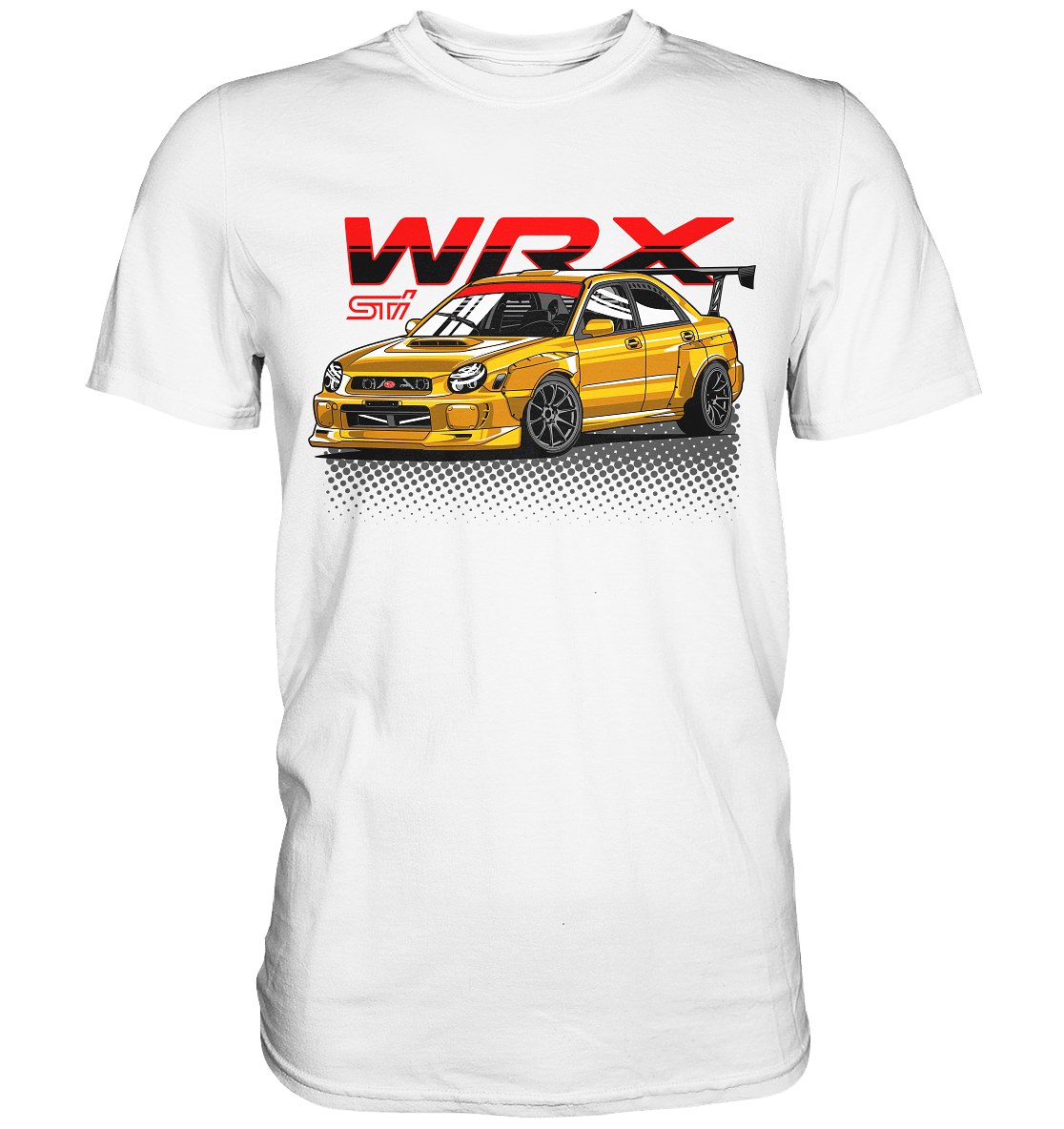 Widebody Bugeye WRX STI - Premium Shirt - MotoMerch.de