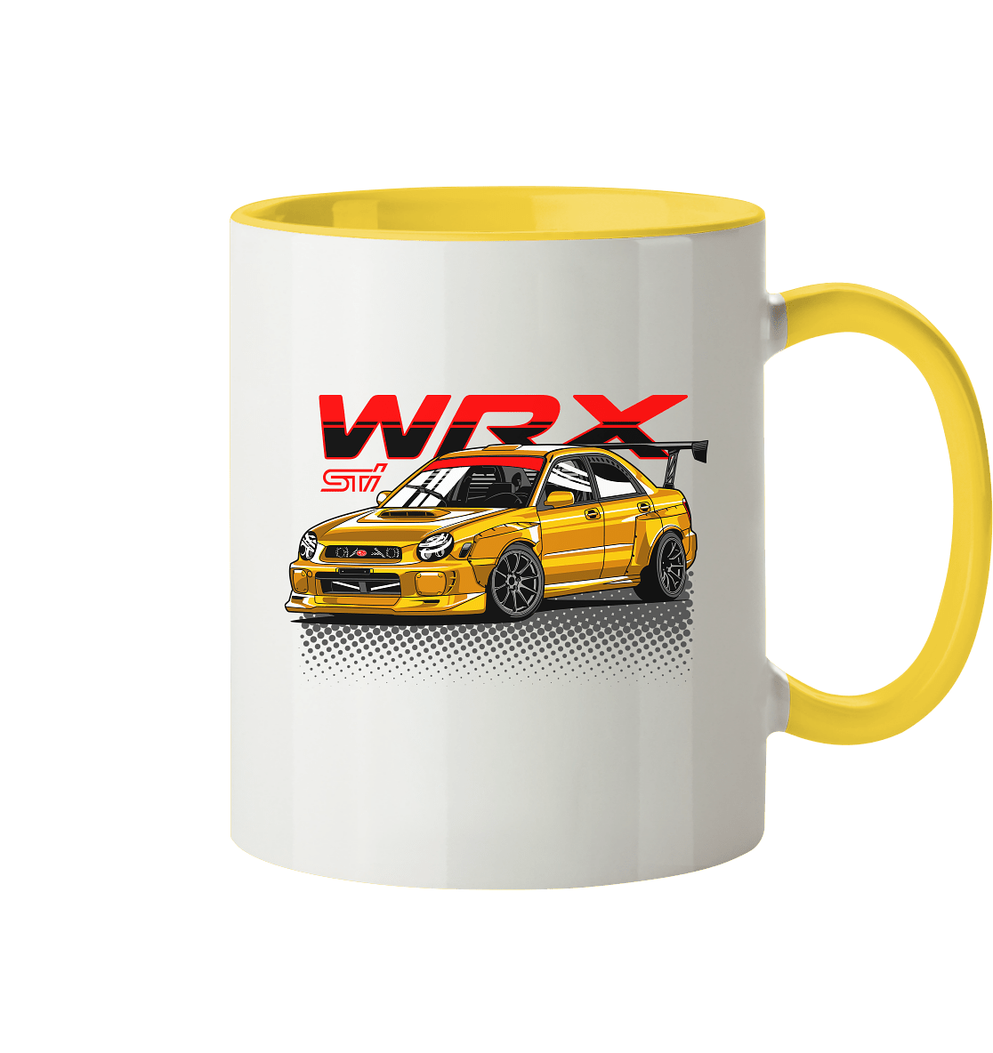 Widebody Bugeye WRX STI - Tasse zweifarbig - MotoMerch.de