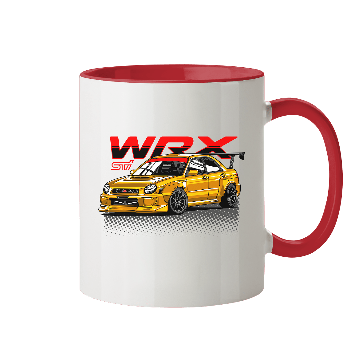 Widebody Bugeye WRX STI - Tasse zweifarbig - MotoMerch.de