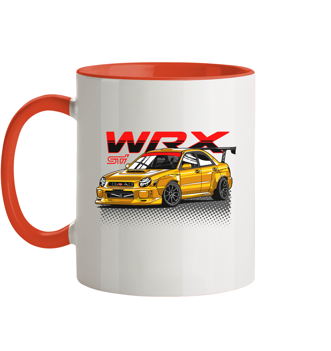 Widebody Bugeye WRX STI - Tasse zweifarbig - MotoMerch.de