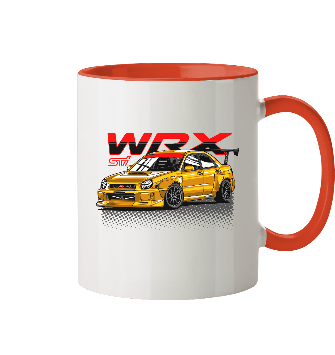 Widebody Bugeye WRX STI - Tasse zweifarbig - MotoMerch.de