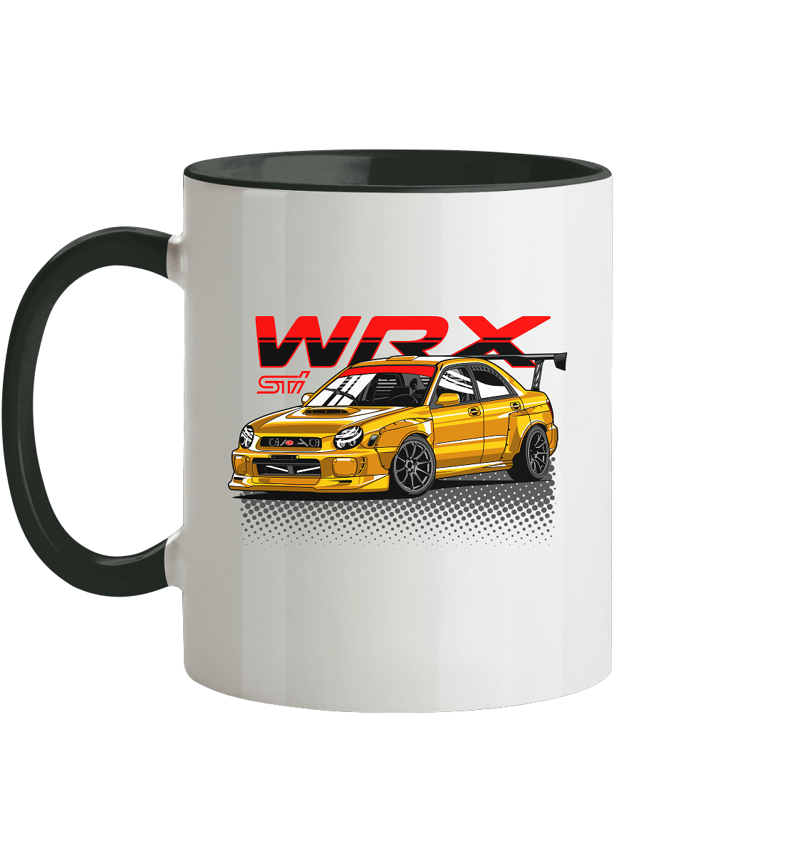 Widebody Bugeye WRX STI - Tasse zweifarbig - MotoMerch.de