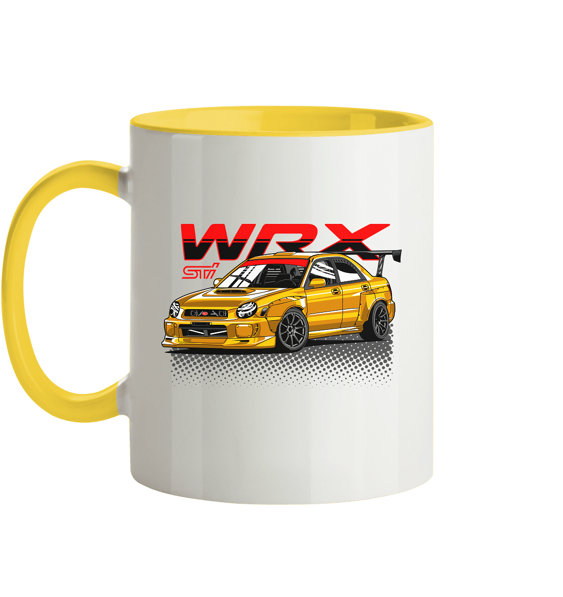 Widebody Bugeye WRX STI - Tasse zweifarbig - MotoMerch.de