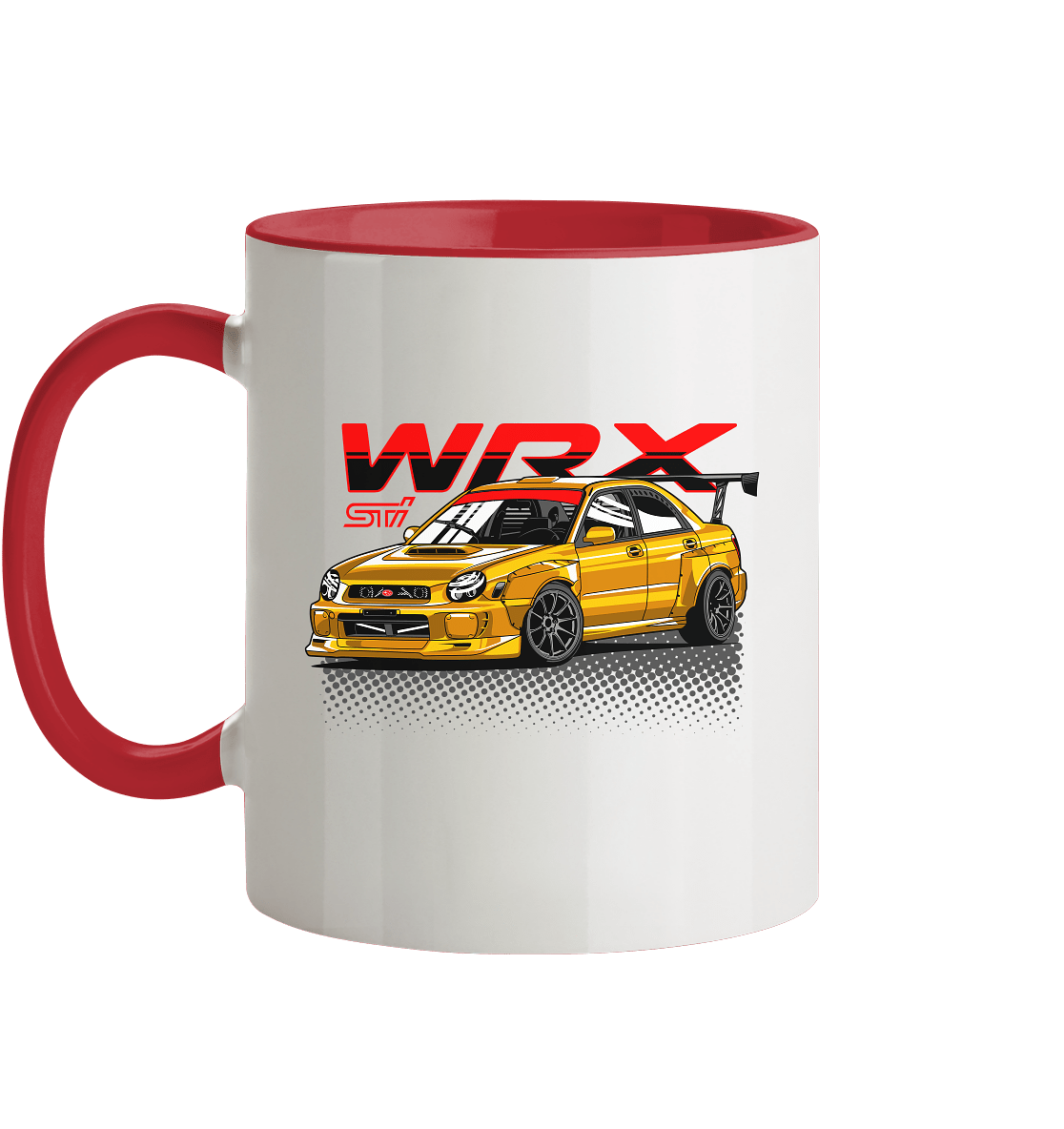 Widebody Bugeye WRX STI - Tasse zweifarbig - MotoMerch.de