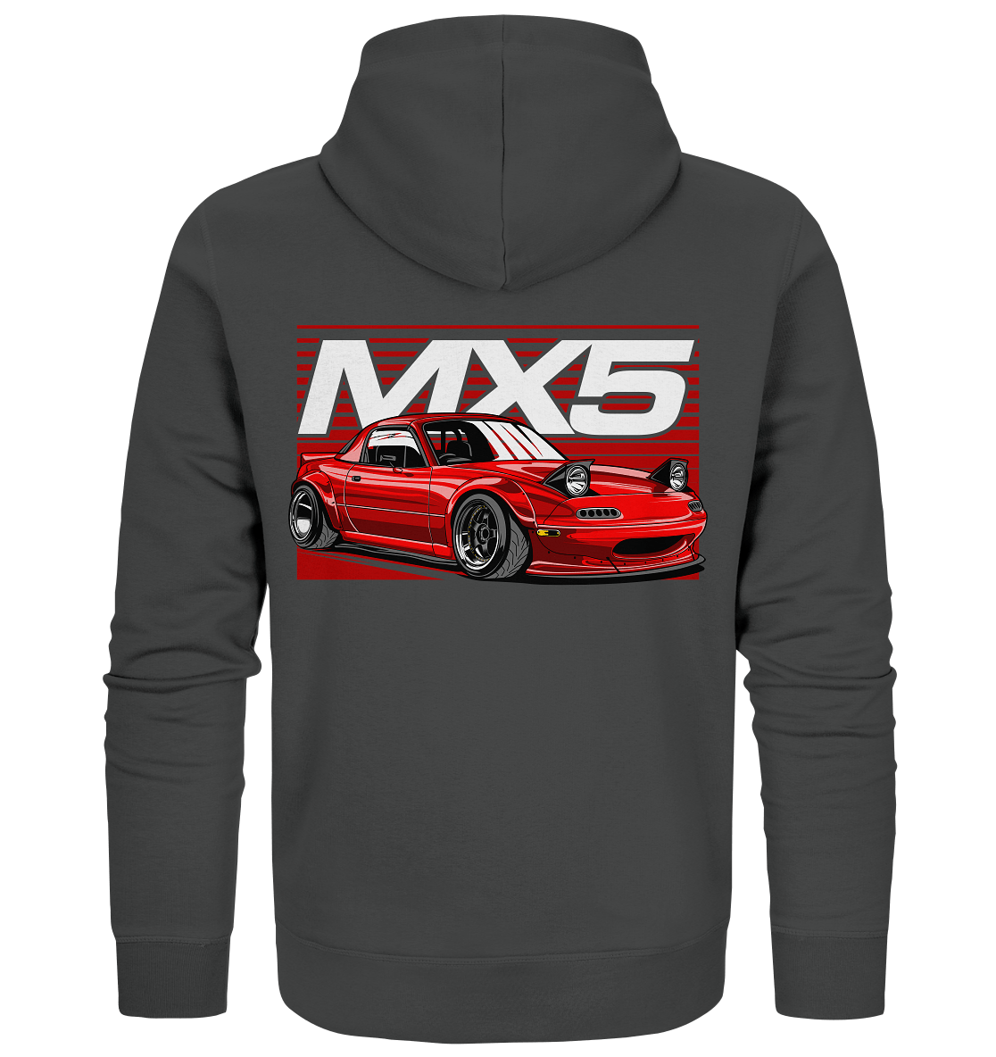 Widebody Mazda MX5 - Organic Zipper - MotoMerch.de