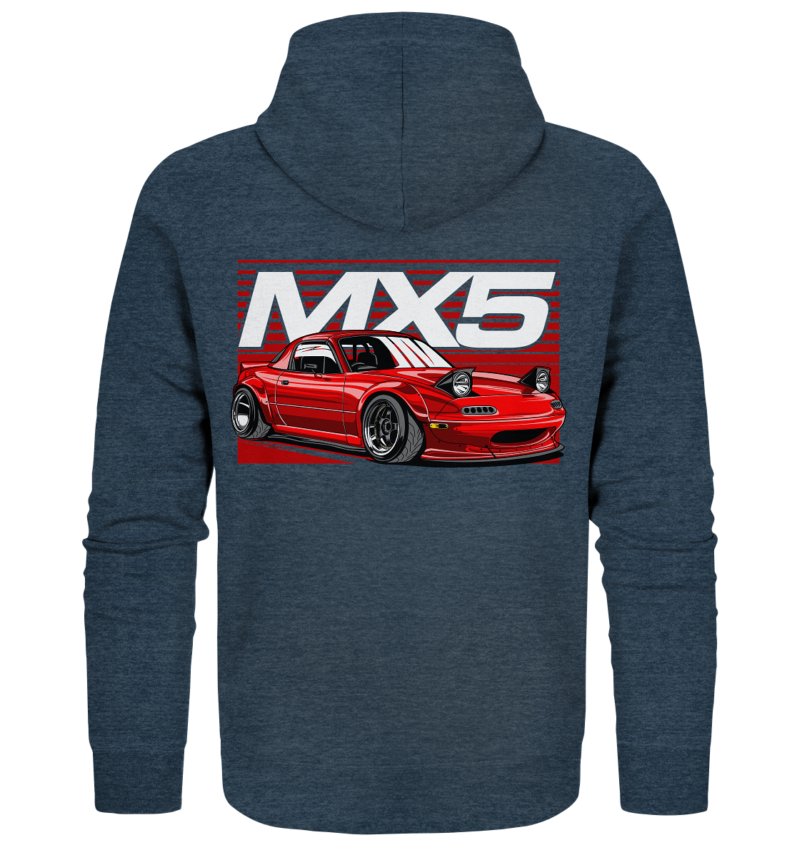 Widebody Mazda MX5 - Organic Zipper - MotoMerch.de