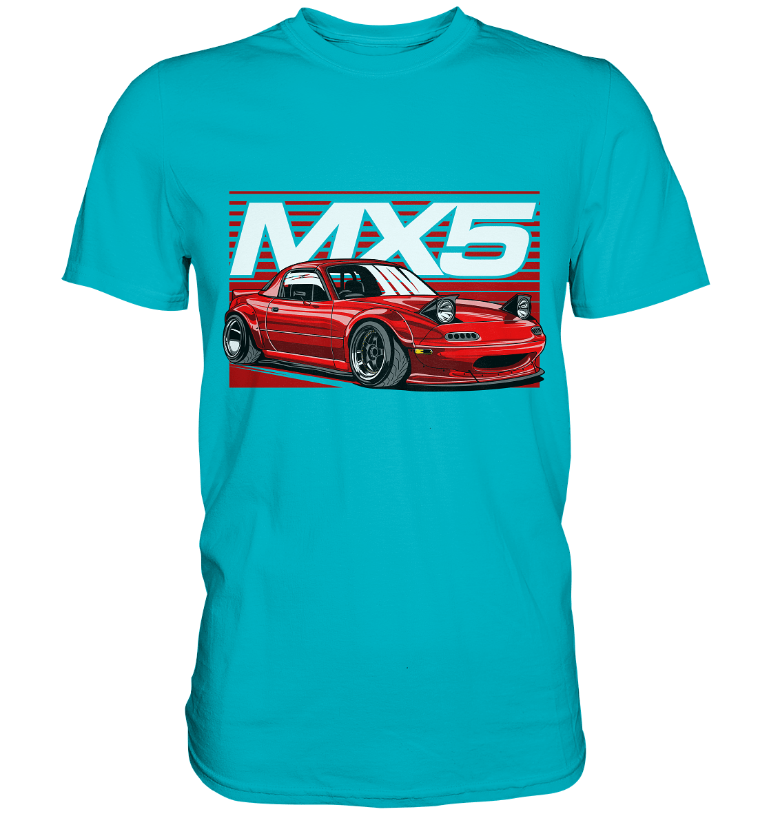 Widebody Mazda MX5 - Premium Shirt - MotoMerch.de