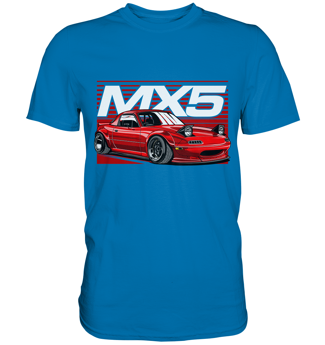 Widebody Mazda MX5 - Premium Shirt - MotoMerch.de