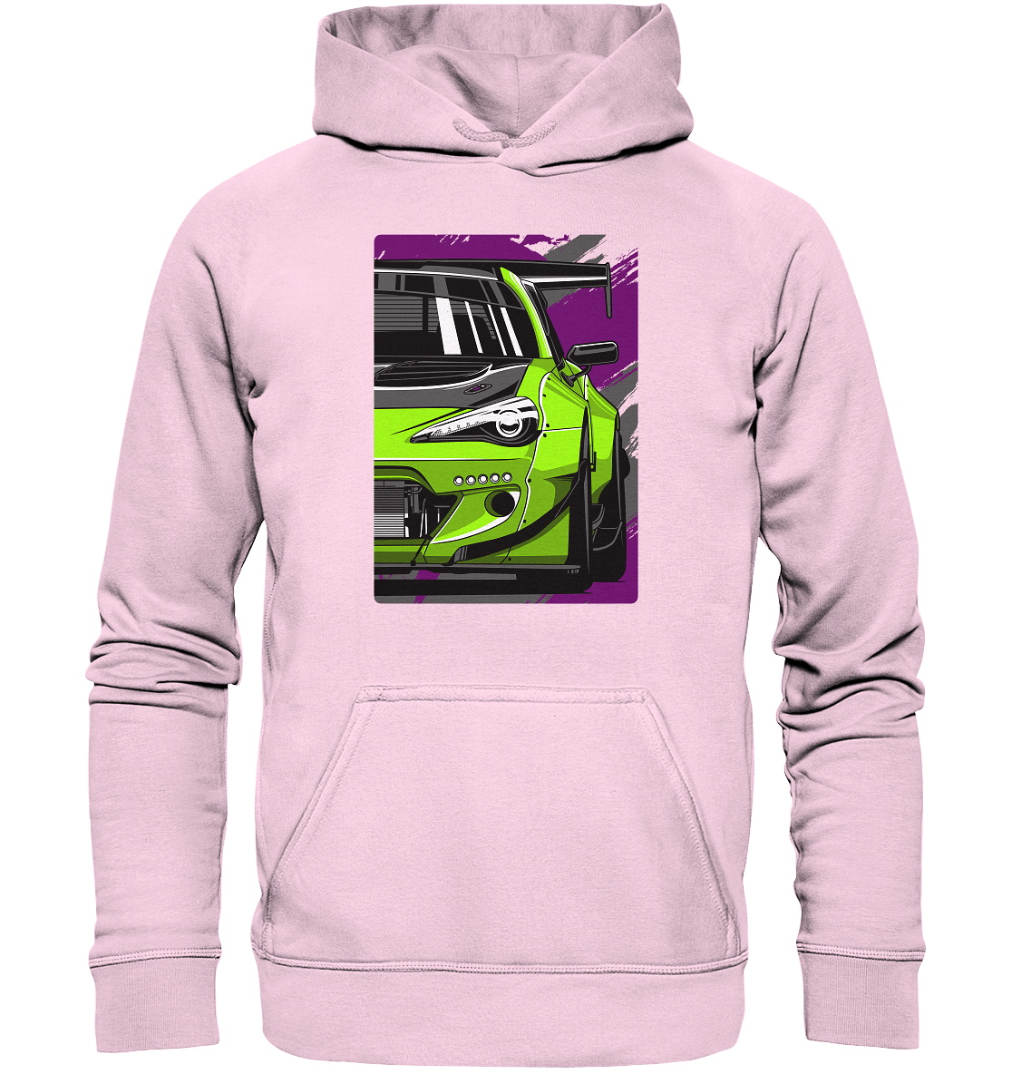 Widebody Toyota GT86 Front - Basic Unisex Hoodie - MotoMerch.de