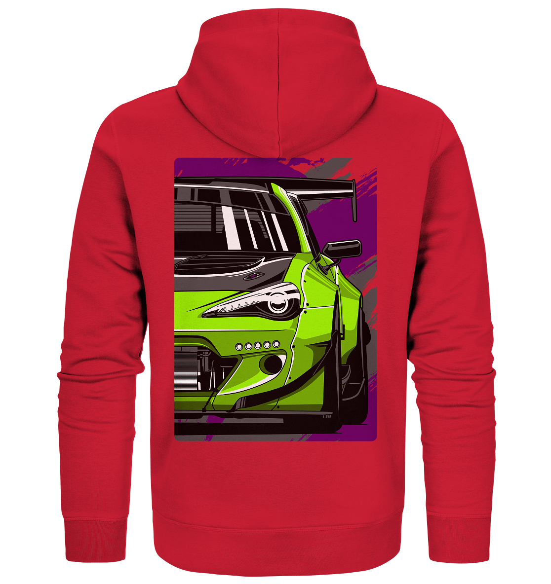 Widebody Toyota GT86 Front - Organic Zipper - MotoMerch.de