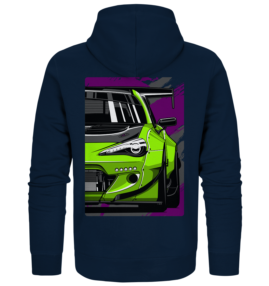 Widebody Toyota GT86 Front - Organic Zipper - MotoMerch.de