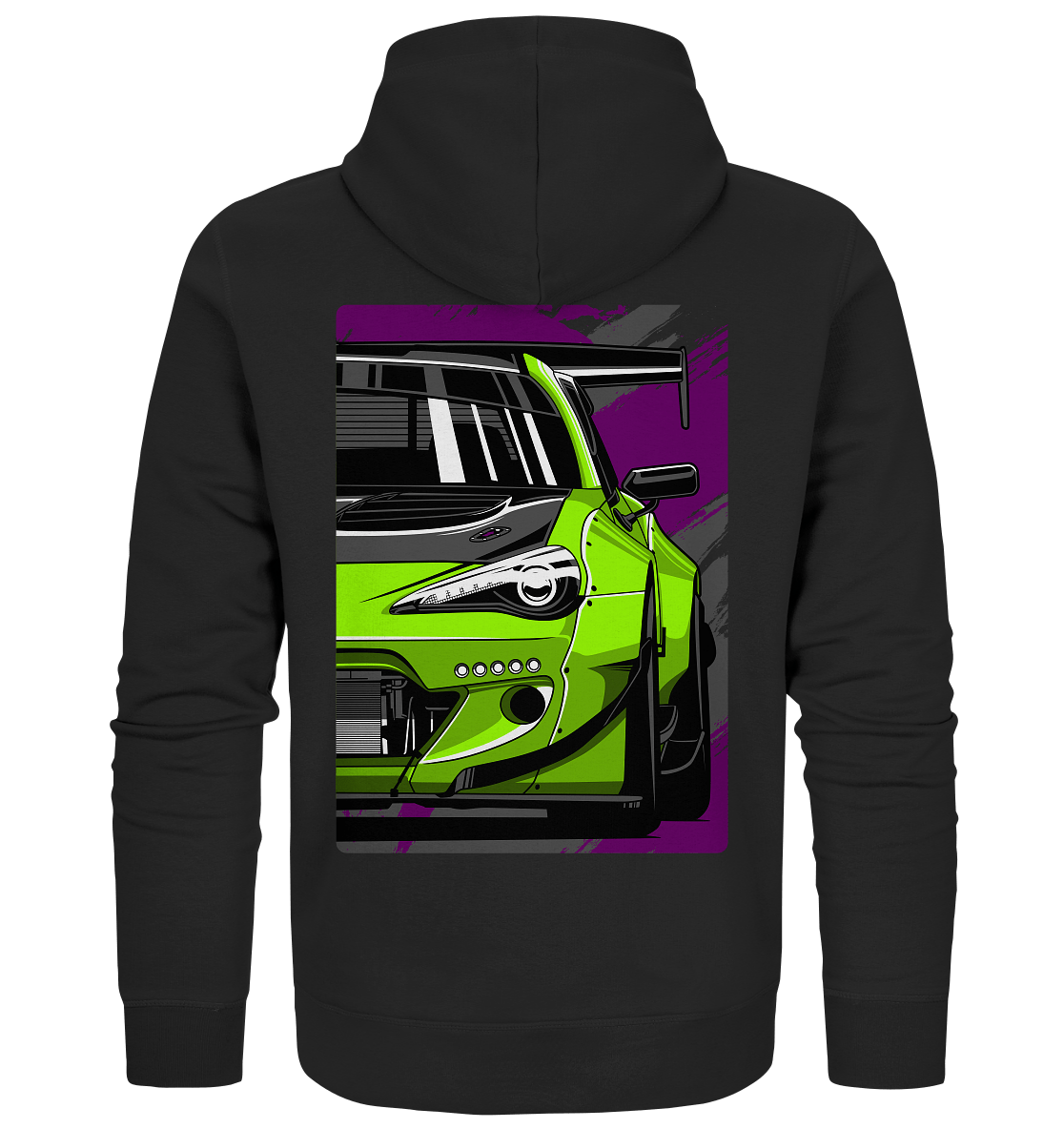 Widebody Toyota GT86 Front - Organic Zipper - MotoMerch.de